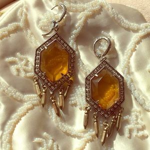 C+I Grand Cabaret Statement Fringe Earrings